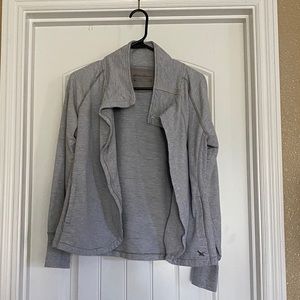 Light grey fall jacket
